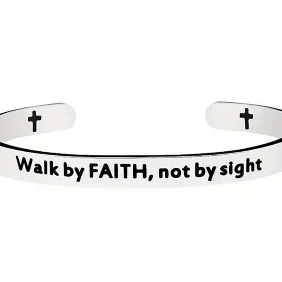 Inspirational Cuff Bracelet - Picture 3 of 4